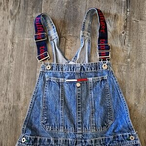Vtg 90s Tommy Jeans Overalls